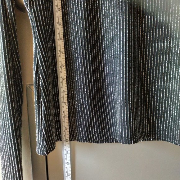 BCBGMAXAZRIA Brinne Metallic Knit Turtleneck - S - Picture 9 of 12